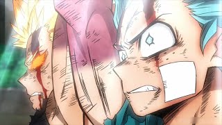 Midoriya Last Smash He Gives Bakugou One For All Deku amp Bakugou Vs Nine  Movie [upl. by Eittam]