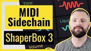 🎹⛓️ MIDI Trigger Sidechain with ShaperBox 3  Logic Pro tutorial 🎧🖥️ [upl. by Helsell]