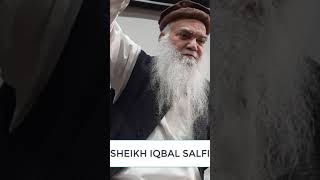 Sheikh Iqbal Salfi  iqbal salfi latest byan [upl. by Karlow891]