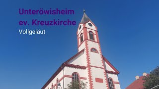 Unteröwisheim KA ev Kreuzkirche Vollgeläut [upl. by Ellac]