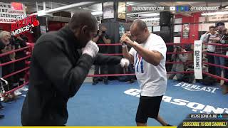 🇨🇺ERISLANDY LARA TOP LEVEL SHADOW BOXING AT GLEASON GYM [upl. by Ainaled]