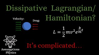 No dissipative Lagrangians or Hamiltonians [upl. by Eerak]