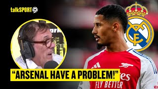 Tony Cascarino CLAIMS Arsenal Could LOSE Saliba If They Dont CHALLENGE For The Champions League 😱👀 [upl. by Arammahs]