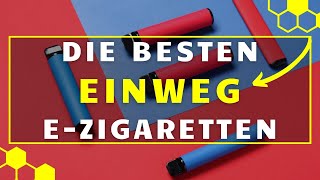 Einweg EZigarette TEST 2024  Die 3 besten Einweg EZigaretten im VERGLEICH [upl. by Nuncia]