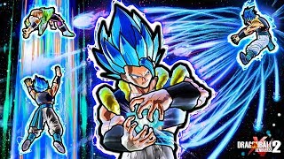 THIS NEW ANIMATED GOGETA SKILL PACK IS BETTER THAN DLC Dragon Ball Xenoverse 2 Best Custom Skills [upl. by Gemmell]