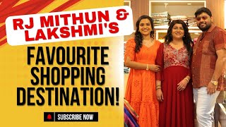 RJ Mithun amp Lakshmi Favourite Shopping Destination [upl. by Cecilius]