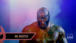 Lucha Underground MLWTop Moves Compilation Mil Muertes [upl. by Devina]