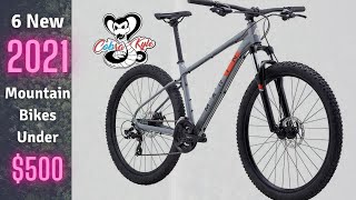 6 Best Mountain Bikes Under 500  2021 Budget Friendly Mountain Bikes [upl. by Sinnard235]