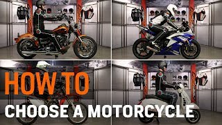 Motorcycle Types for Beginners  How to Choose at RevZillacom [upl. by Nawed663]