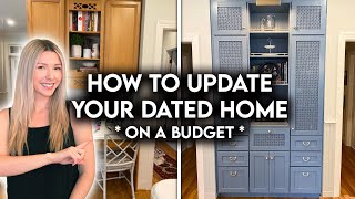 10 REASONS YOUR HOME LOOKS DATED  HOW TO FIX IT ON A BUDGET [upl. by Norrehc367]