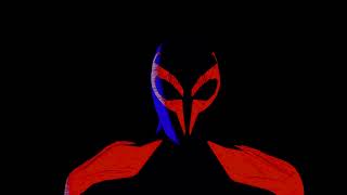 Spider verse Spiderman 2099 Blender Shader Test Render [upl. by Ibib]