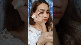 Eye liner hack for biggners ✨shorts makeup hack [upl. by Yeltrab]