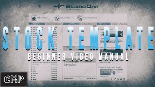 Studio One 4 Stock Beat Making Template [upl. by Aneehsram]