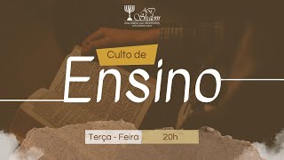 LIVE  060824  Culto de ENSINO AD Shalom  Estudo sobre Galatas [upl. by Gardiner]