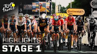 Tour de France 2024 Stage 1  EXTENDED HIGHLIGHTS  6292024  Cycling on NBC Sports [upl. by Nera]