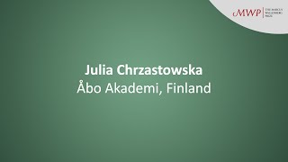 MWP Young Researchers’ Program 2024  Julia Chrzastowska [upl. by Abbotsen]