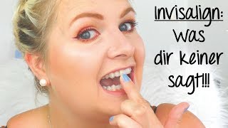 Invisalign Zahnspange Was der Zahnarzt dir nicht sagt ♡ Tipps [upl. by Airalednac470]