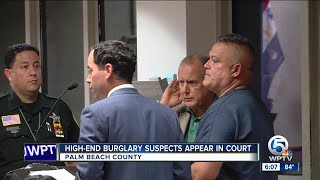 3 men charged in highend home burglaries in Palm Beach County [upl. by Baniaz575]