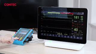 SIMULADOR DE PACIENTE PARA MONITORES MULTIPARAMETROS CONTEC MS400 NUEVA VERSION [upl. by Sweeney]