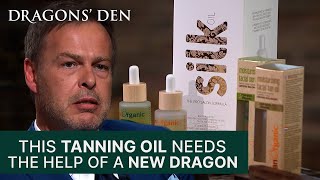 This Skin Tan Entrepreneur Has Been In The Den Before  Dragons Den [upl. by Priscilla]