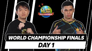 World Championship Finals  Day 1  Clash of Clans [upl. by Notlrac230]