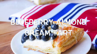 Blueberry Almond Cream Tart InspiredByPuff [upl. by Acitel]