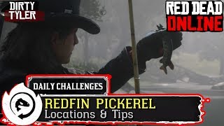 Redfin Pickerel Locations REd Dead Online RDR2 [upl. by Kampmeier]