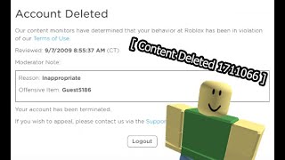 Logging into banned  Content Deleted  roblox accounts [upl. by Salas]