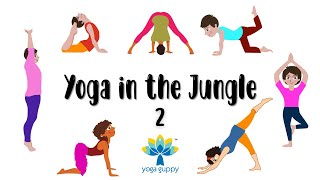 Yoga Poses for Strength amp Balance  Easy Animal Poses for Kids  The Yoga Guppy Asana Series [upl. by Eniluj]