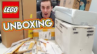 Massive LEGO Unboxing WOW What a Surprise [upl. by Corbie]