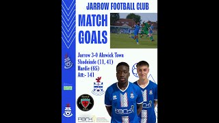 Jarrow 30 Alnwick Town MATCH GOALS 27th July 2024 [upl. by Halihs]