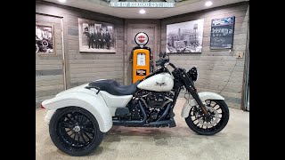 2023 HarleyDavidson Freewheeler FLRT trikeWhite Sand Pearl [upl. by Silverts]