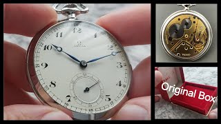 Omega Taschenuhr um 1920 braucht kein Mensch mehr oder doch [upl. by Hawley]