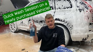 Washing your car Here is a quick Detail Wash and what I use [upl. by Aliber]