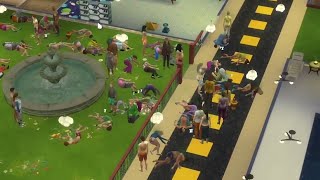 GrayStillPlays The Sims 4 but its only the sims dying en masse [upl. by Notanhoj]