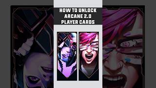 How To Unlock Arcane 20 Player Cards In VALORANT For FREE shorts [upl. by Eerual]