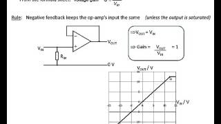 Opamp voltage follower [upl. by Tompkins]