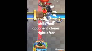 How to do the Floating Dark Prince Glitch in Clash Royale clashroyale darkprince glitch freeze [upl. by Nodab]