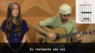 Ainda Bem  Marisa Monte aula de violão completa [upl. by Robena]