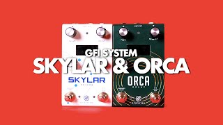 GFI System Skylar Reverb amp Orca Delay  Demo Stereo [upl. by Chita]