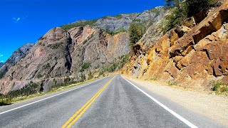 Million Dollar Highway Scenic Drive 4K  Silverton to Ouray amp Montrose Colorado  San Juan Skyway [upl. by Whitnell673]