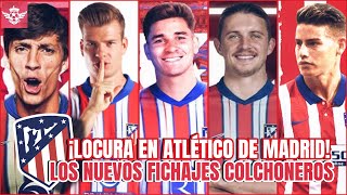 El NUEVO ATLETICO de MADRID  FICHAJES CONFIRMADOS del Proyecto Multimillonario de los Colchoneros [upl. by Leaj]