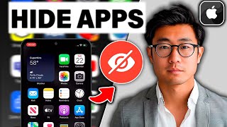 How to Hide Apps on iPhone 2024 StepByStep [upl. by Rist]