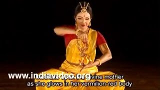 Bharatanatyam dance performance  Sindhooraruna composition by Anita Ratnam [upl. by Yajeet]