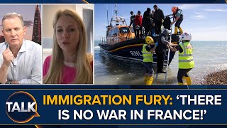 quotTheres No War In France Theres No Persecution In Francequot  Isabel Oakeshott FURY At Immigration [upl. by Nnayram]