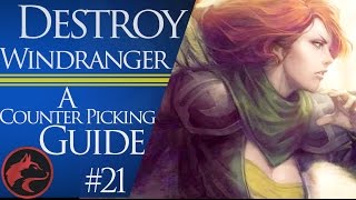 Dota 2 Counter Picking Guides 21 Dota 2 Windranger [upl. by Rtoip]