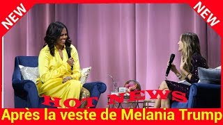 Après la veste de Melania Trump à 8000 euros Michelle Obama face à la polémique pour des cuissardes [upl. by Iat]