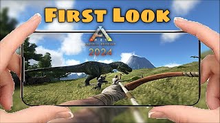 Ark Mobile Revamp Official Gameplay First Look [upl. by Akitahs707]