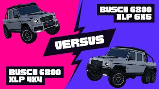 BRABUS G800 4x4 VS 6x6 UNGGUL MANA  Roblox CDID  brabus cdid [upl. by Birkett473]