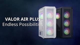 XPG VALOR AIR PLUS MIDTOWER CHASSIS  ENDLESS POSSIBILITIES [upl. by Kiyohara]